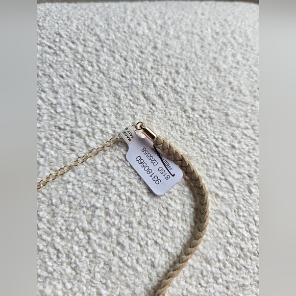 NEW! Free People × Serafina, Sara Choker, Neutral Tan, NWT , $38 - Picture 6 of 7